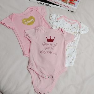 3 Piece Onesie Set